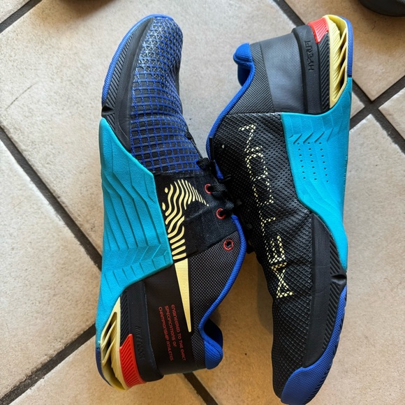 Size 12 - Nike Metcon 8 Anthracite Blue Lightning - Picture 4 of 9